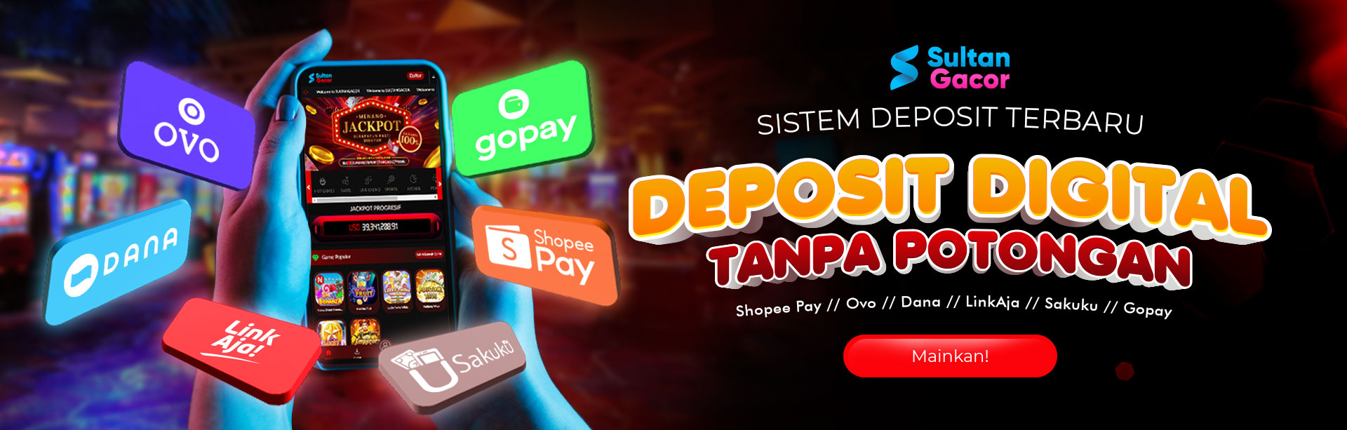 DEPOSIT E-MONEY TANPA POTONGAN