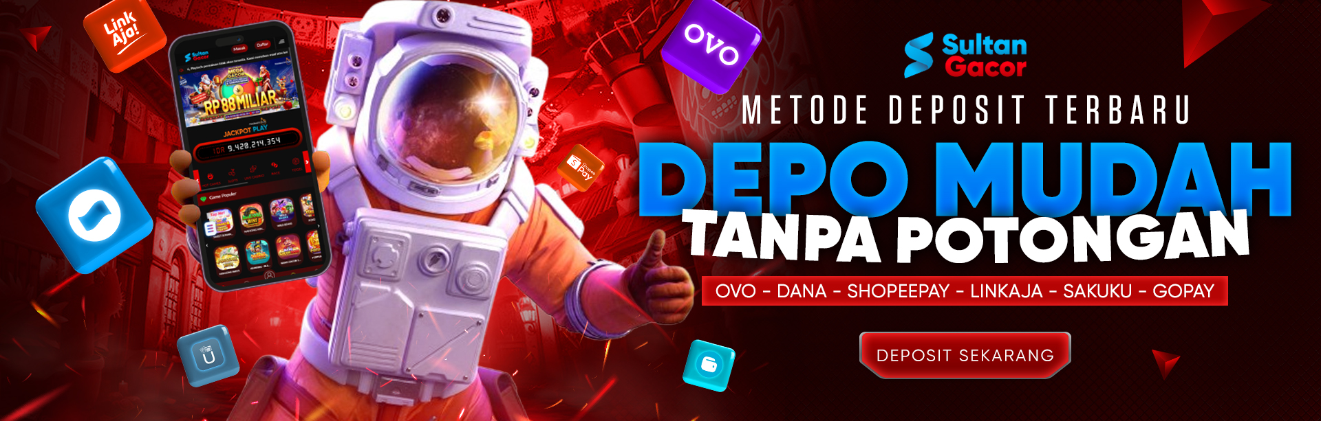 DEPOSIT E-MONEY TANPA POTONGAN