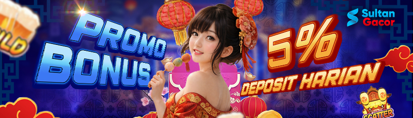 PROMO BONUS DEPOSIT HARIAN 5%